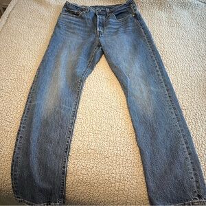 Levi's Women's High Rise 501 button fly jeans